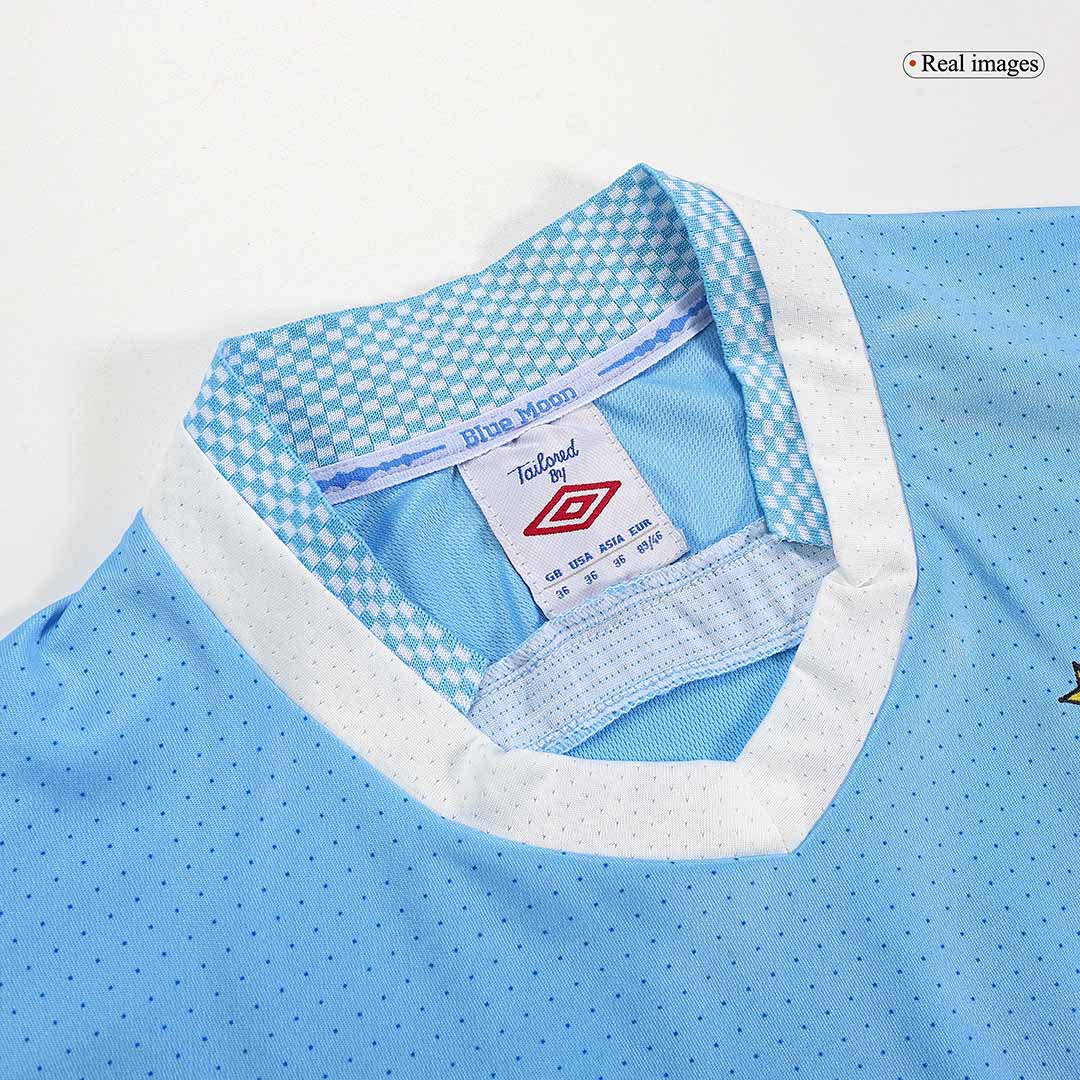 Manchester City Jersey Custom Home Soccer Jersey 2011/12 - Image 4