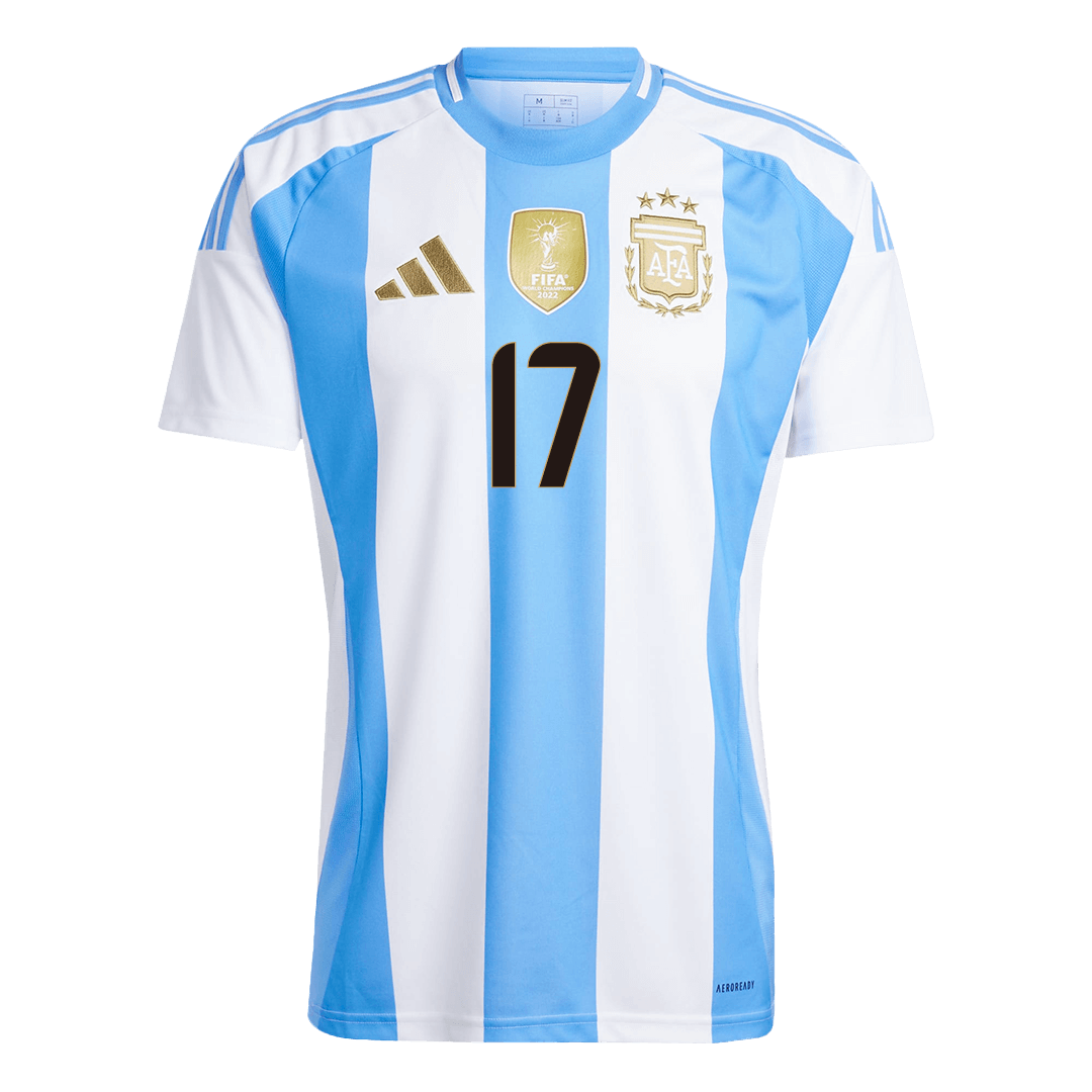 Argentina Jersey Custom GARNACHO #17 Soccer Jersey Home - Image 2