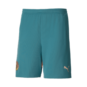 Manchester City Soccer Shorts Custom Fourth Away UCL