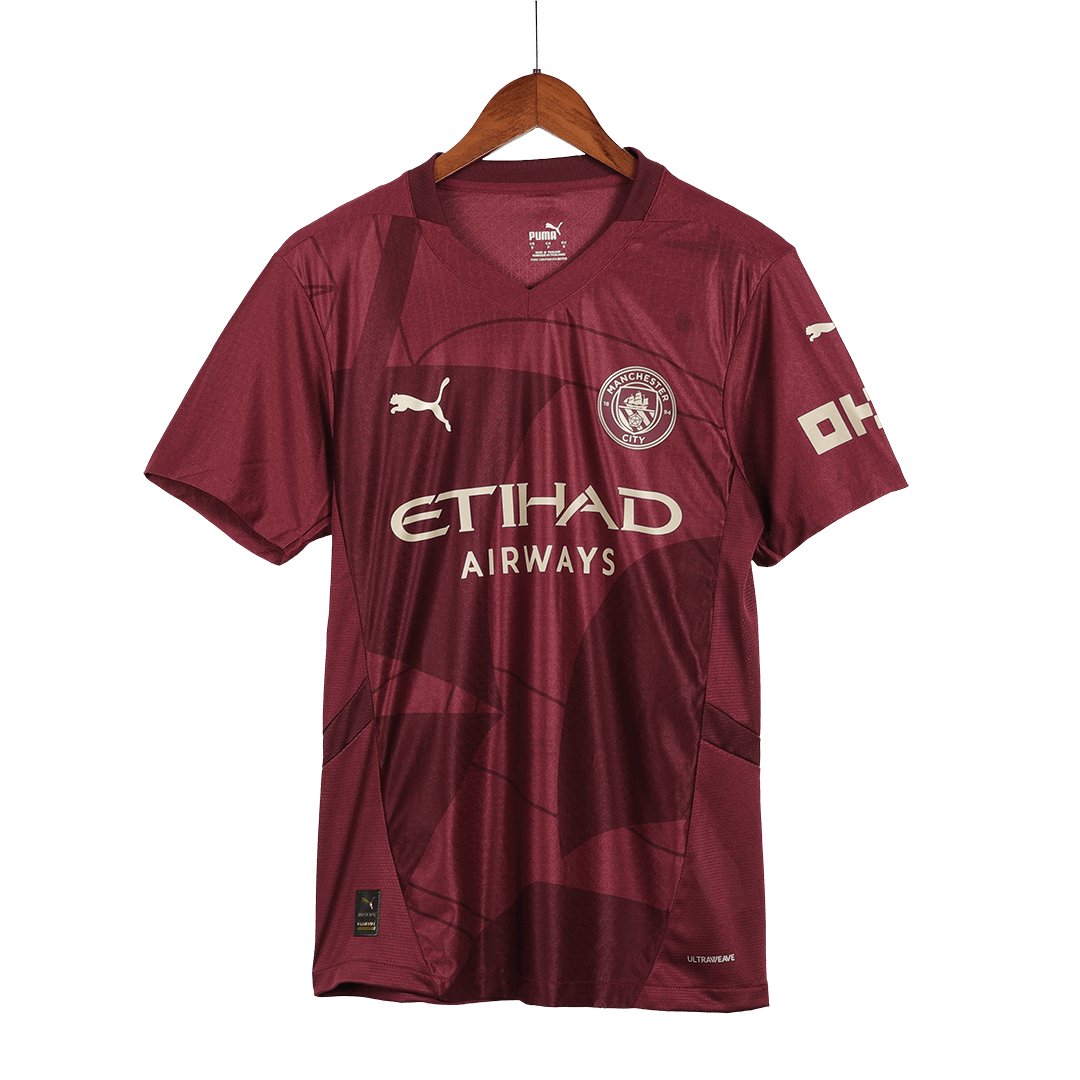 Authentic Soccer Jersey Manchester City Third Away Shirt - Image 5