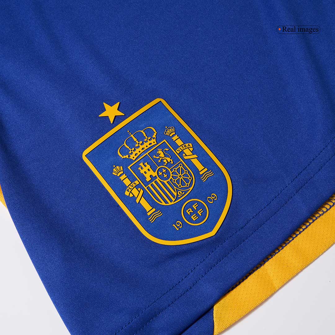 Spain Soccer Shorts Custom Home - Image 6