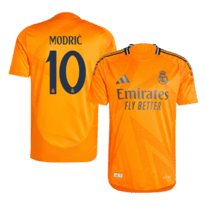 Real Madrid MODRIĆ #10 Away Custom Player Version Soccer Jersey