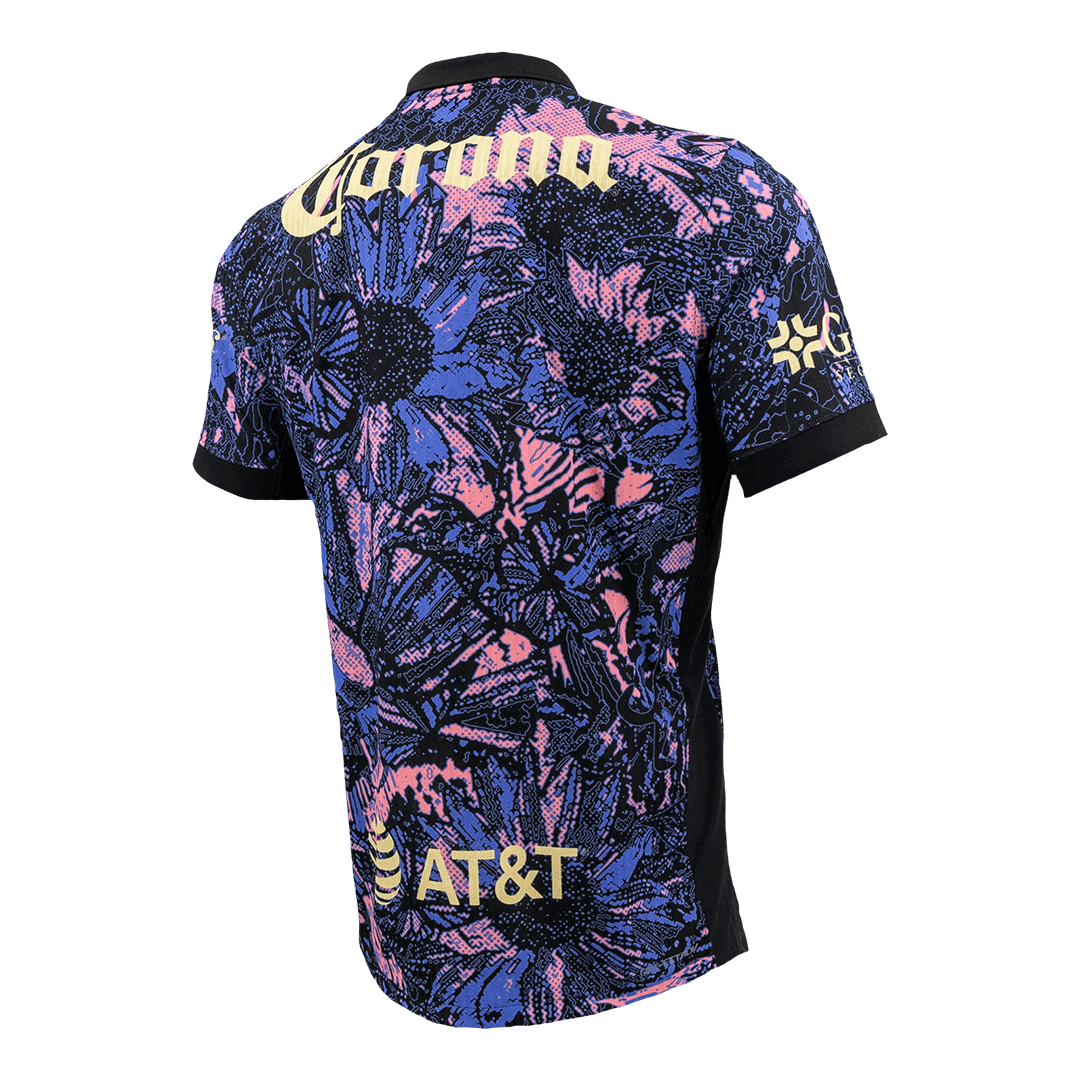 Club America Aguilas Third Away Custom Player Version Soccer Jersey - Image 2