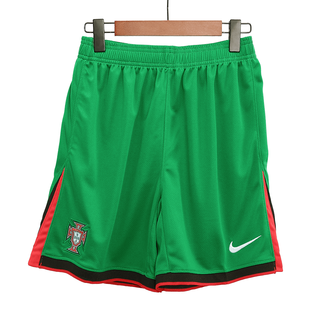 Portugal Soccer Shorts Custom Home - Image 4