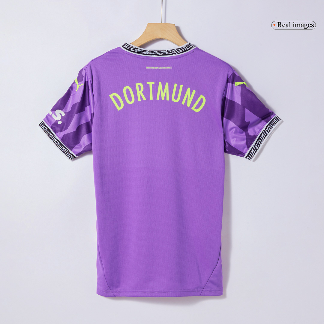 Borussia Dortmund Goalkeeper Custom Soccer Jersey - Image 6