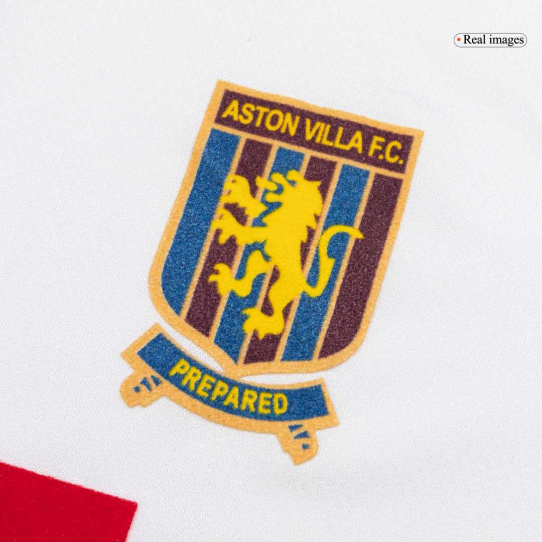 Aston Villa Retro Jersey Third Away Soccer Shirt 1994/95 - Image 5