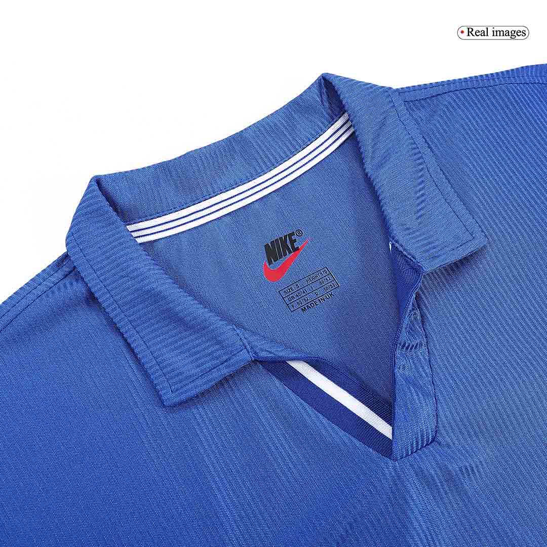 BAGGIO R. #18 Italy Retro Jersey Home Soccer Shirt 1998 - Image 4