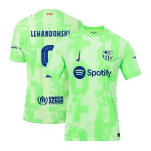 Barcelona LEWANDOWSKI #9 Third Away Custom Player Version Soccer Jersey - UCL