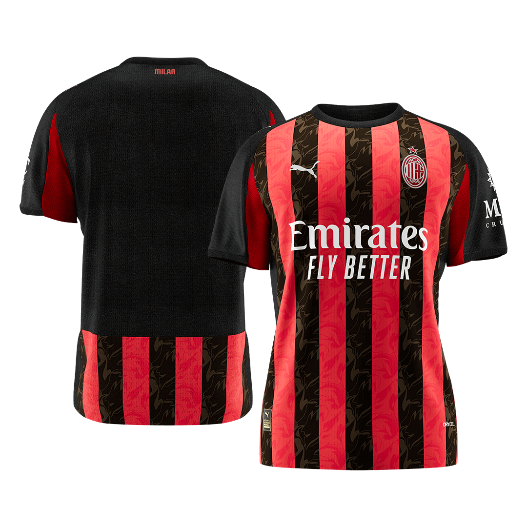 AC Milan Jersey Custom Soccer Jersey Home 2025/26 - Image 3