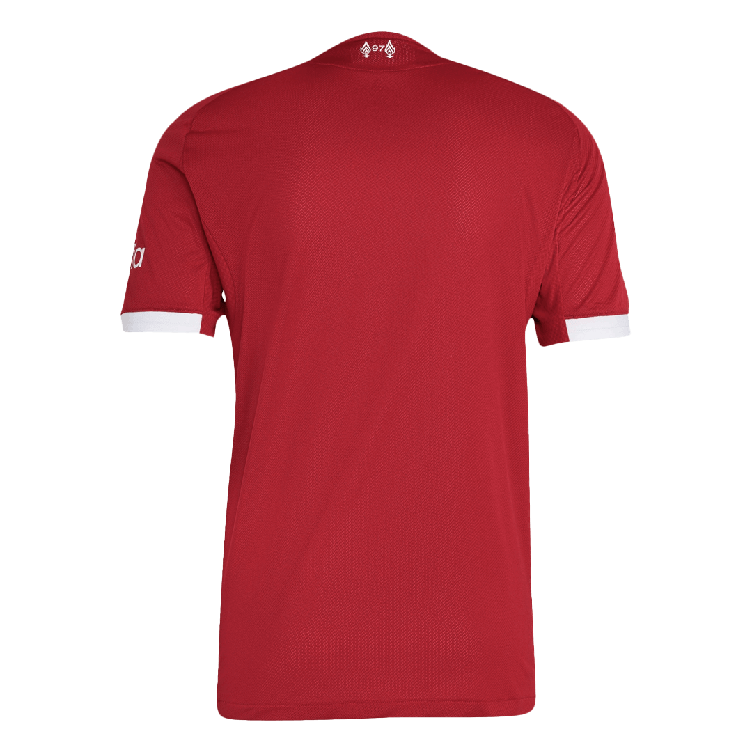 Liverpool Custom Player Version Home Soccer Jersey 2025/26 - Image 2
