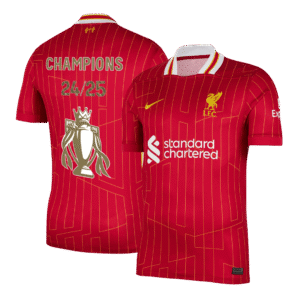 Liverpool Soccer Jersey Home Custom Shirt