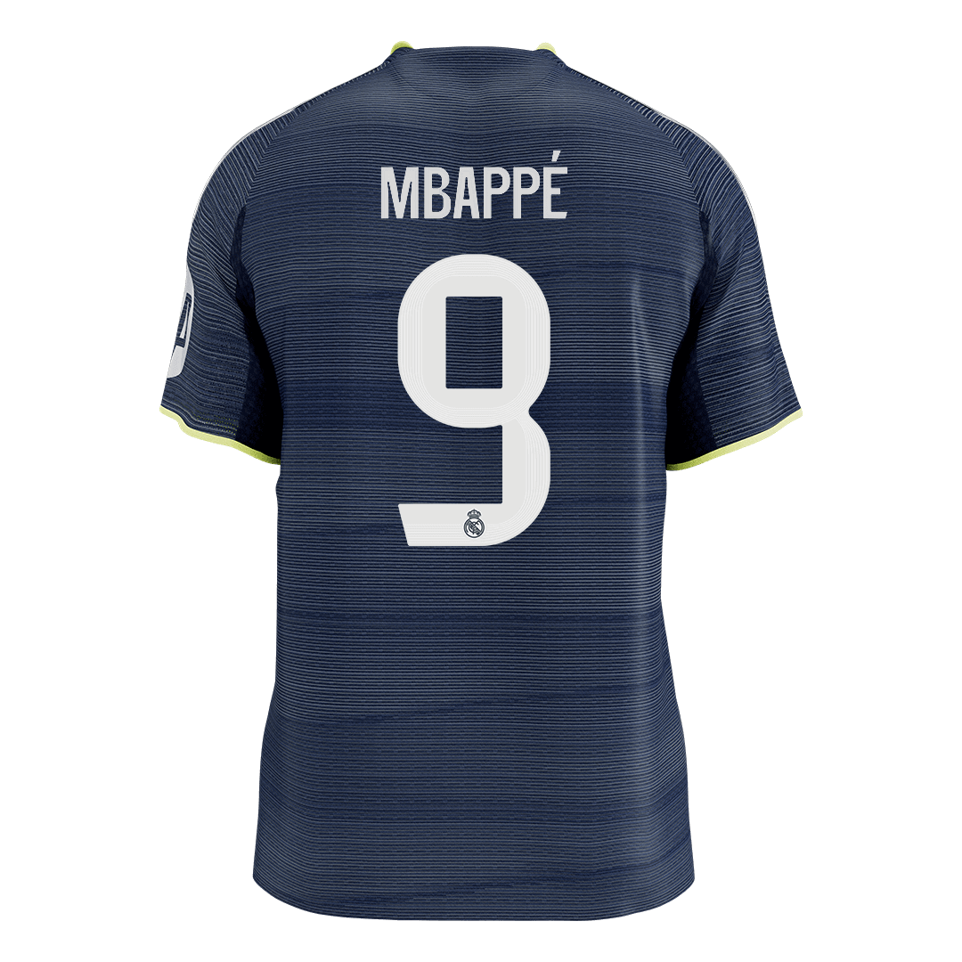 Real Madrid MBAPPÉ #9 Away Custom Player Version Soccer Jersey 2025/26 - Image 2