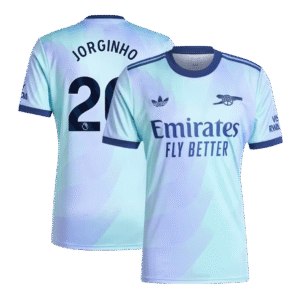 Arsenal Jersey Custom JORGINHO #20 Soccer Jersey Third Away
