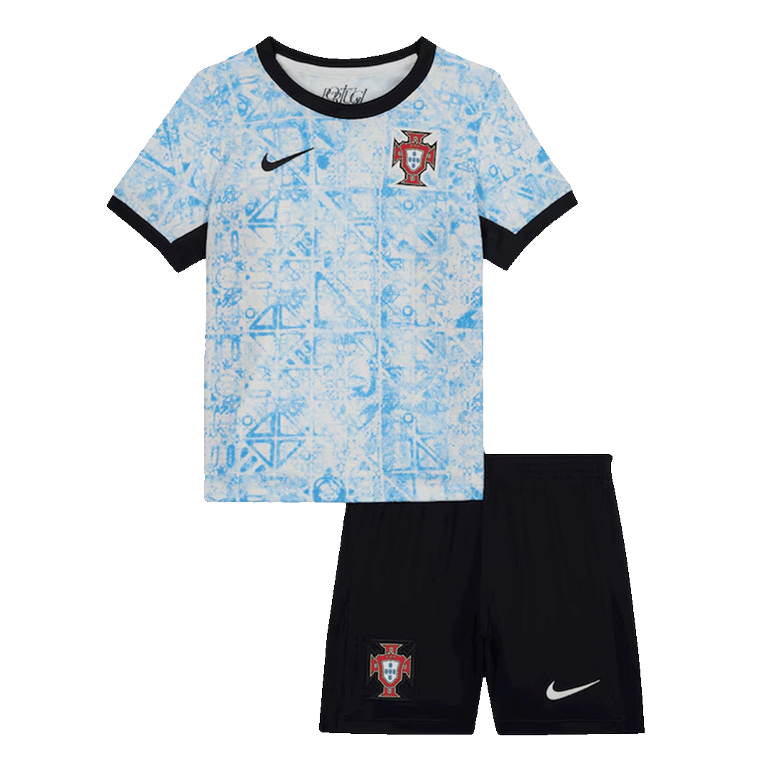 Kids Portugal Custom Away Soccer Kits