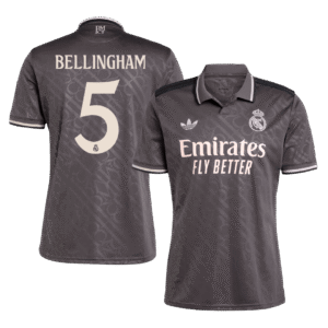 BELLINGHAM #5 Real Madrid Third Away Soccer Jersey