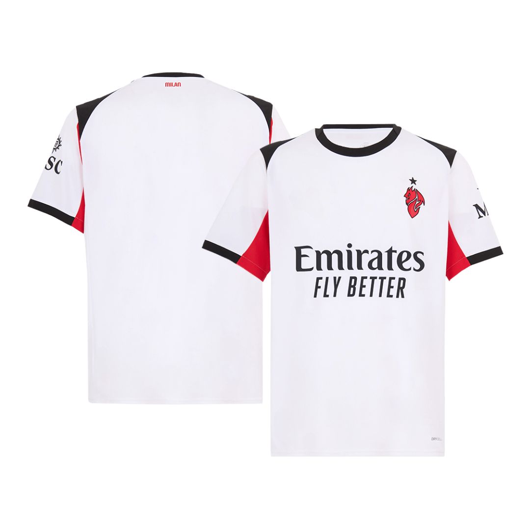 AC Milan Soccer Jersey Away Custom Shirt 2025/26 - Image 3