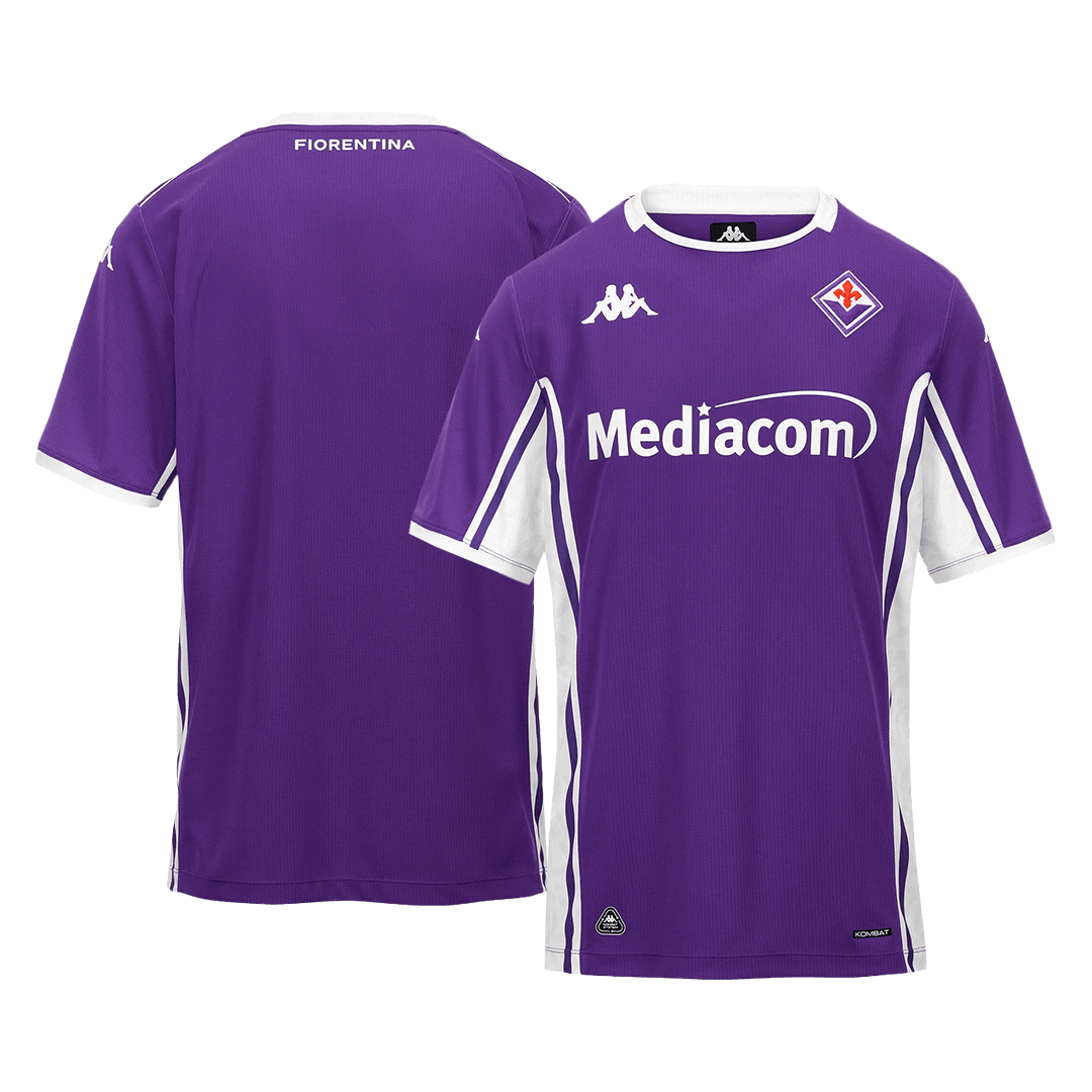 Fiorentina Soccer Jersey Home Custom Shirt 2025/26 - Image 3