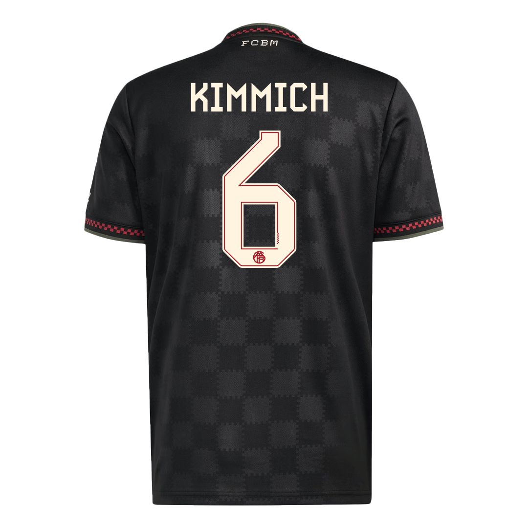 Bayern Munich KIMMICH #6 Soccer Jersey Third Away 2025/26 Custom Shirt - Image 3