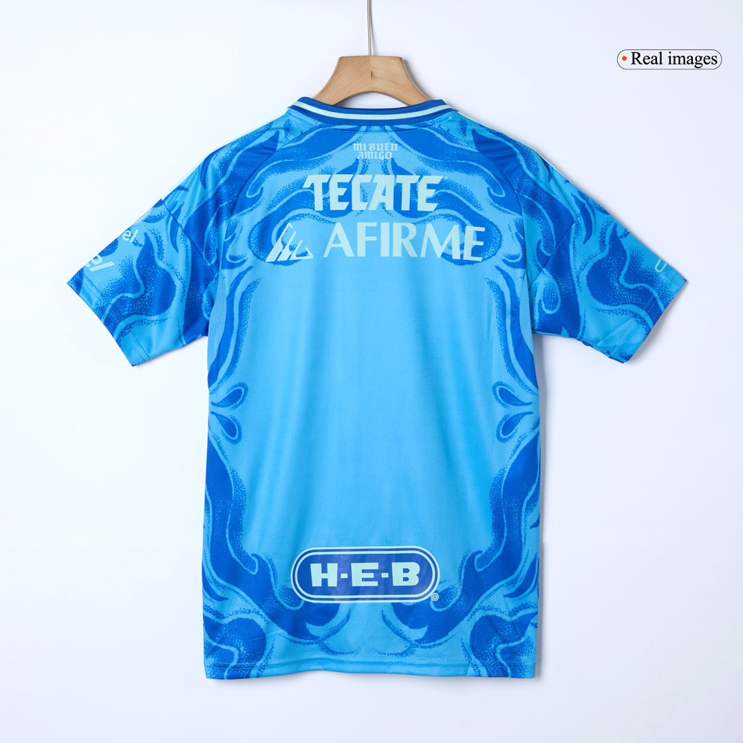 Tigres UANL Soccer Jersey Away Custom Shirt 2025/26 - Image 6