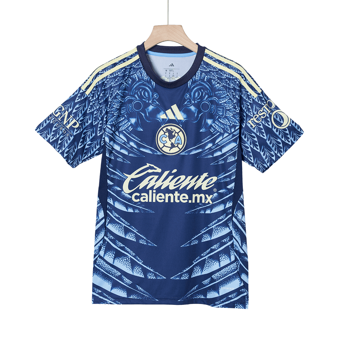 Club America Aguilas Soccer Jersey Away Custom Shirt 2025/26 - Image 5