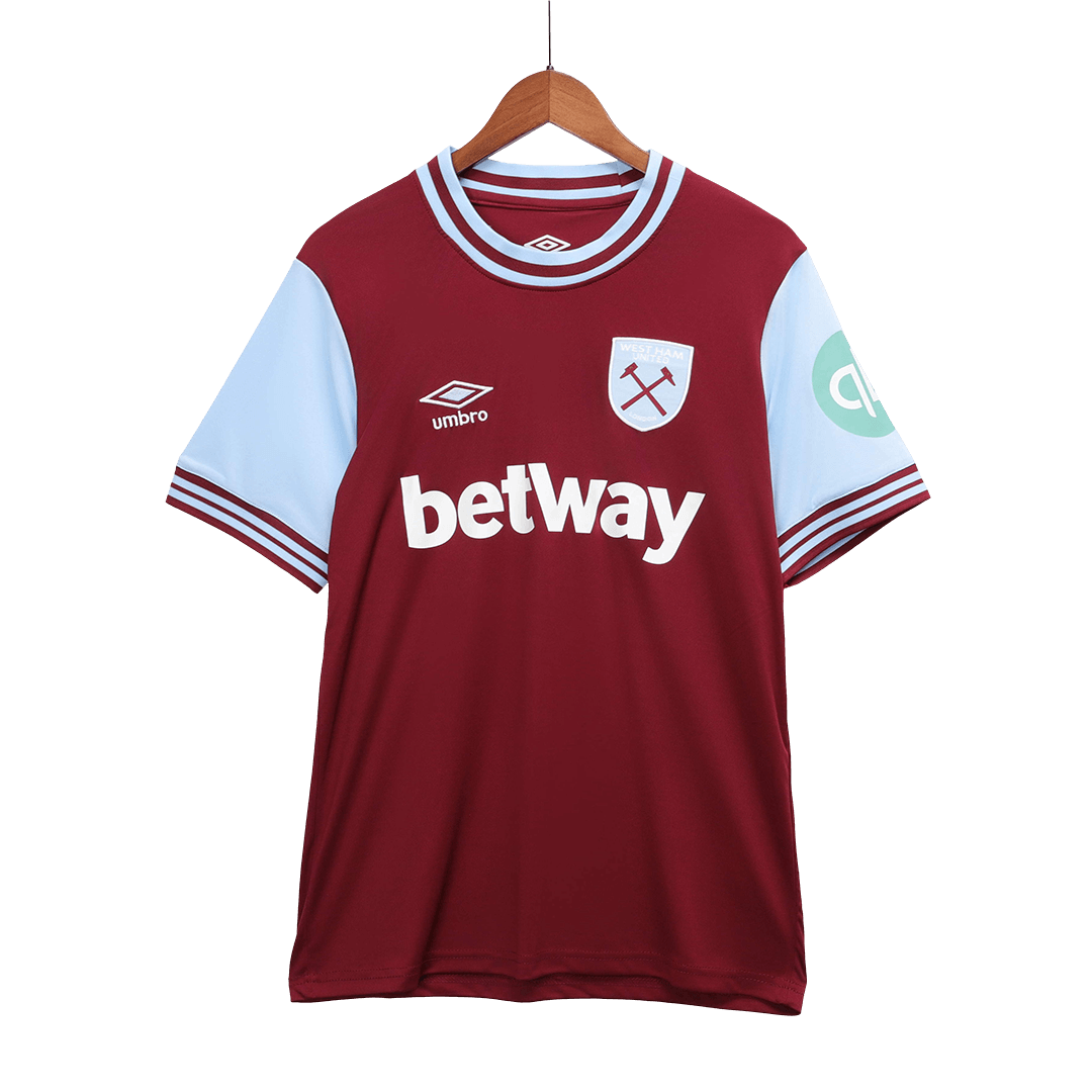 West Ham United Soccer Jersey Home Custom Shirt - Image 5