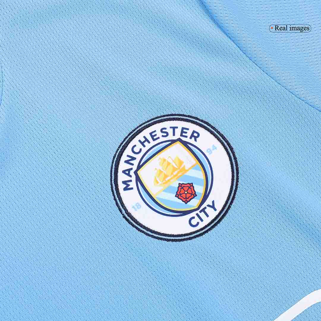 DE BRUYNE #17 Manchester City Soccer Jersey Home Custom Shirt-UCL - Image 8