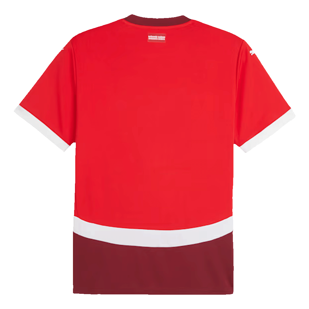 Switzerland Soccer Jersey Home Custom Shirt - Image 2