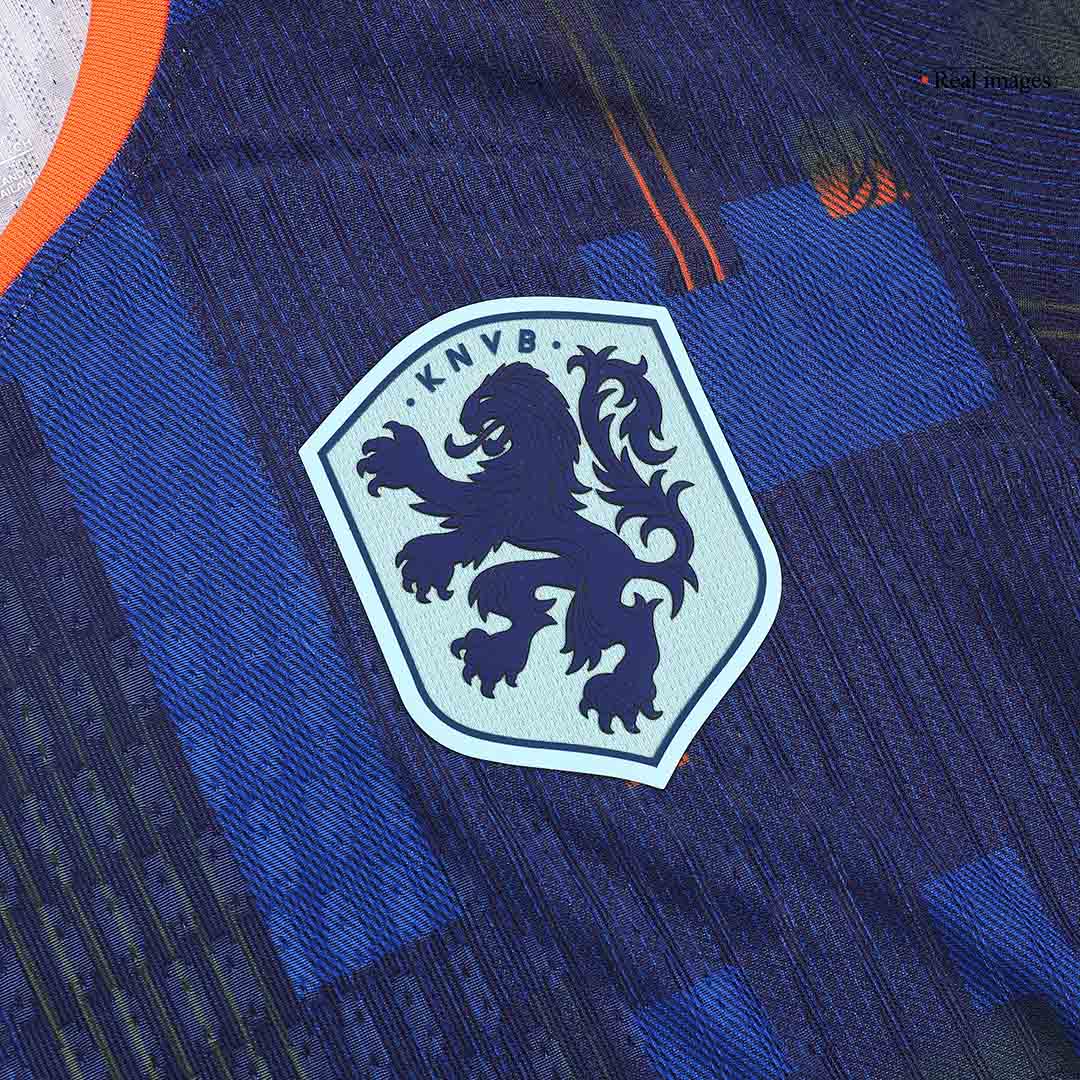Netherlands Away Custom Player Version Soccer Jersey Euro - Image 5