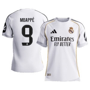 Real Madrid MBAPPÉ #9 Home Custom Player Version Soccer Jersey 2025/26