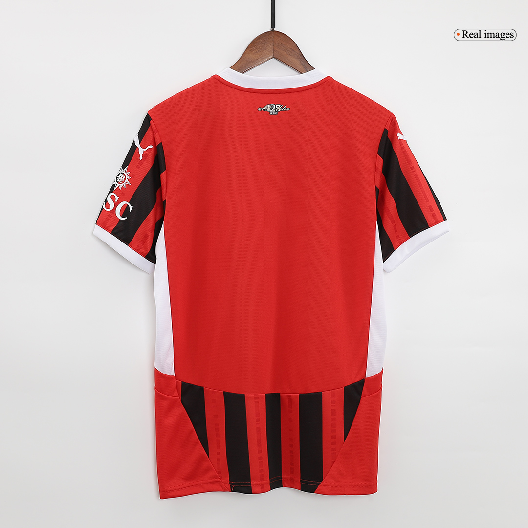 AC Milan Soccer Jersey Home Custom Shirt - Image 6