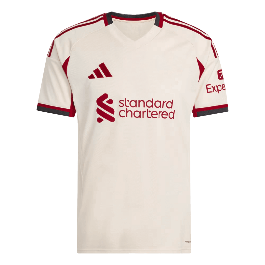 Liverpool Soccer Jersey Away 2025/26 Custom Shirt - Image 4