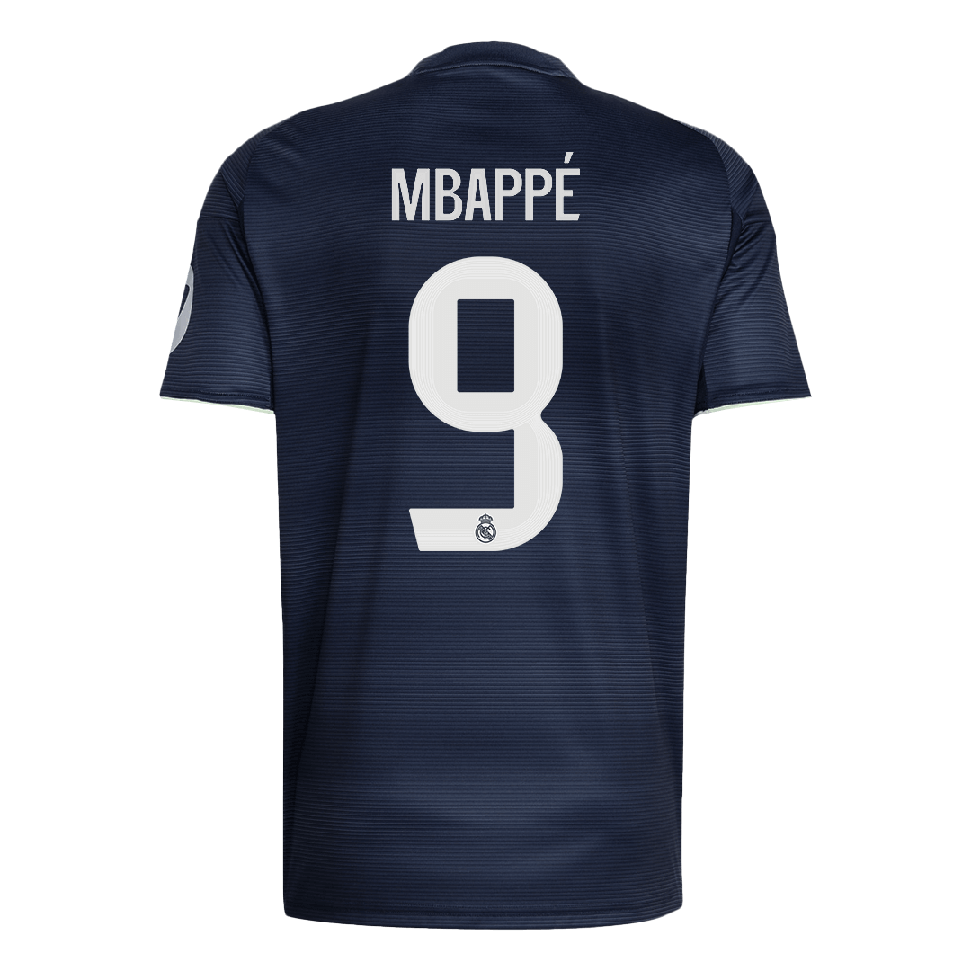 MBAPPÉ #9 Real Madrid Soccer Jersey Away Custom Shirt 2025/26 - Image 3