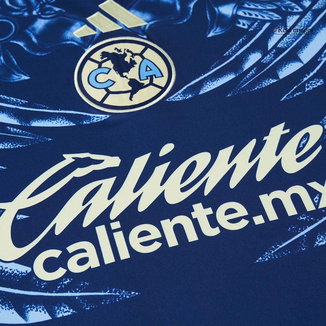 Club America Aguilas Soccer Jersey Away Custom Shirt 2025/26 - Image 9