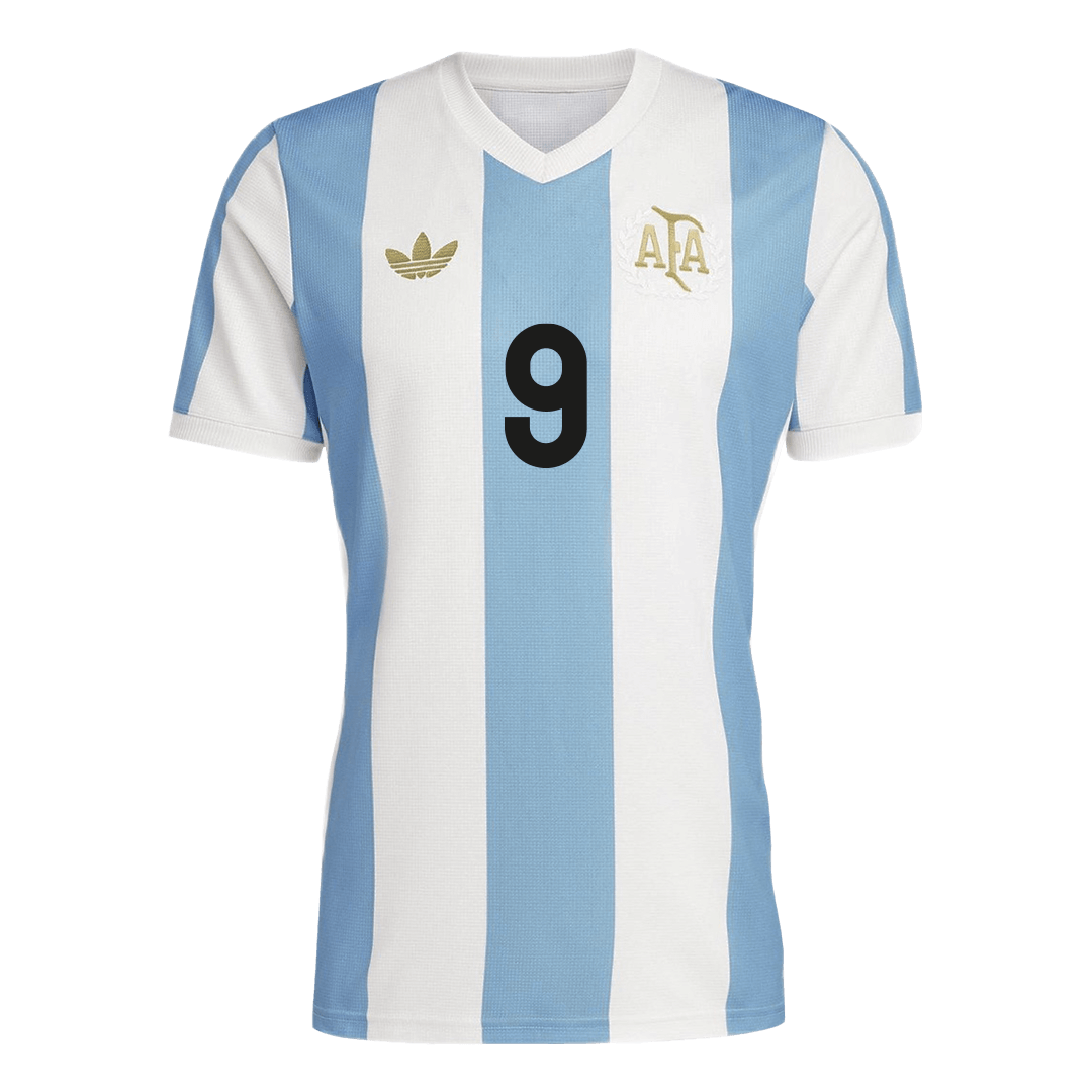 Argentina Jersey Custom J.ALVAREZ #9 Soccer Jersey - Image 2
