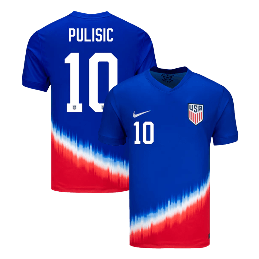 PULISIC #10 USA Soccer Jersey Away Custom Shirt