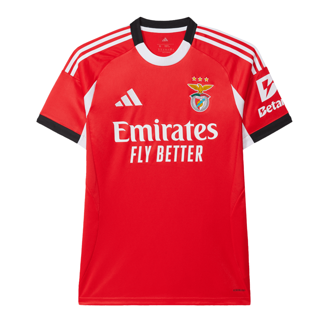 Benfica Soccer Jersey Home Shirt 2025/26 - Image 4