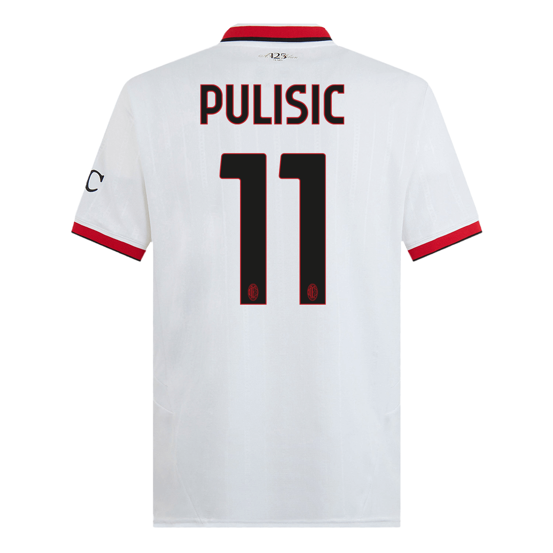 PULISIC #11 AC Milan Away Soccer Jersey - Image 3