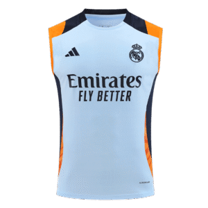 Real Madrid Pre-Match Training Vest Blue