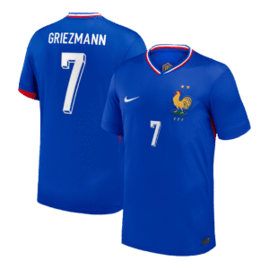 GRIEZMANN #7 France Soccer Jersey Home Custom Shirt
