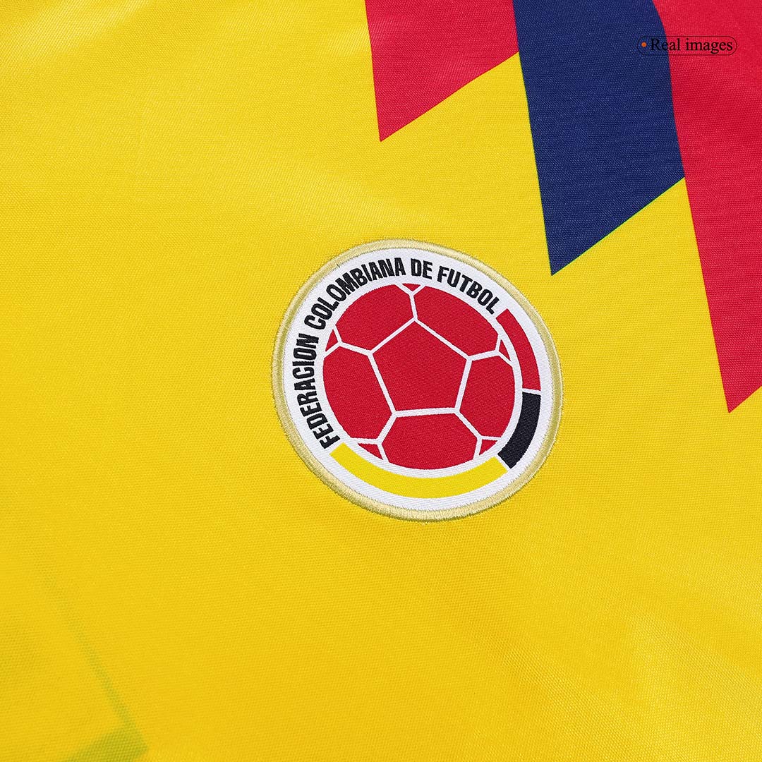 Colombia Jersey Custom Home Soccer Jersey 1990 - Image 8