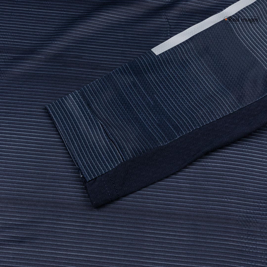 Real Madrid Away Player Version Long Sleeve Soccer Jersey 2025/26 - Image 11