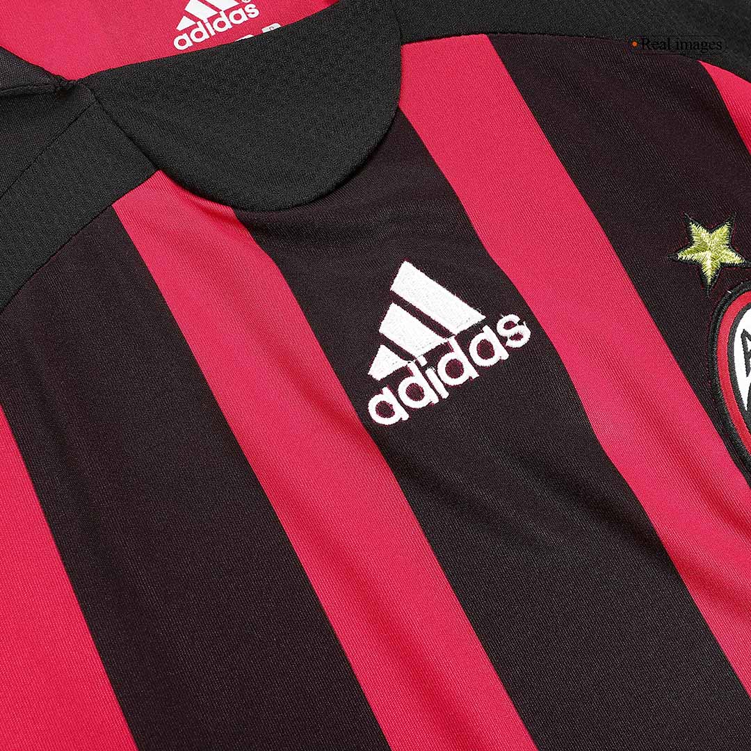 RONALDO #99 AC Milan Retro Jersey Home Soccer Shirt 2006/07 - Image 9