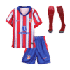 Kids Atletico Madrid Custom Home Full Soccer Kits2024/25
