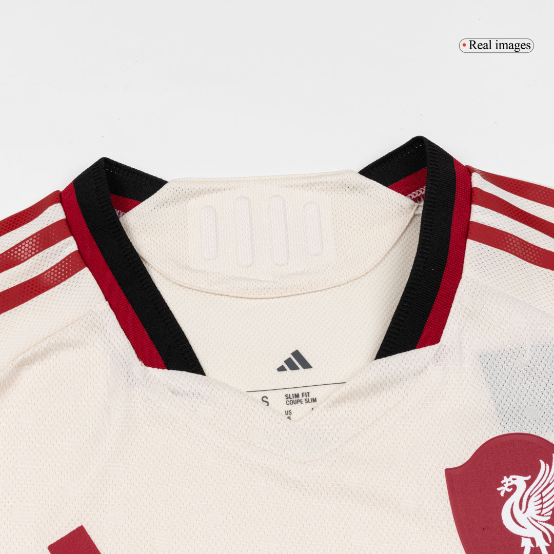 Liverpool Away Custom Player Version Soccer Jersey 2025/26 - Image 5