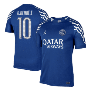 PSG O.DEMBÉLÉ #10 Soccer Jersey Fourth Away Custom Shirt - UCL