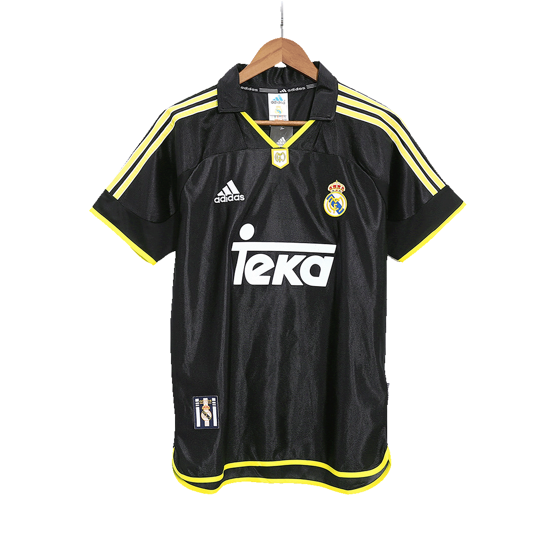Real Madrid Retro Jersey Away Soccer Shirt 99/00 - Image 3