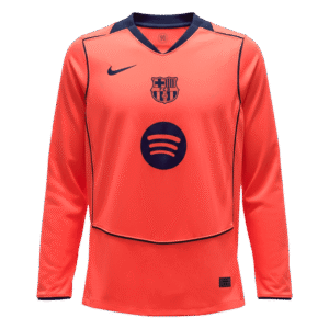 Barcelona Long Sleeve Jersey Third Away Football Shirt 2025/26
