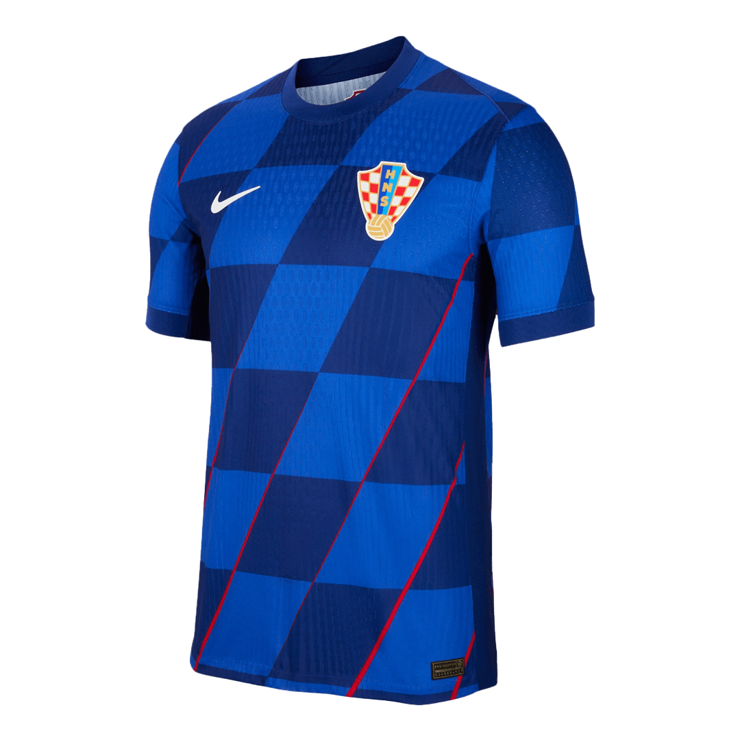 Croatia Away Custom Player Version Soccer Jersey Euro