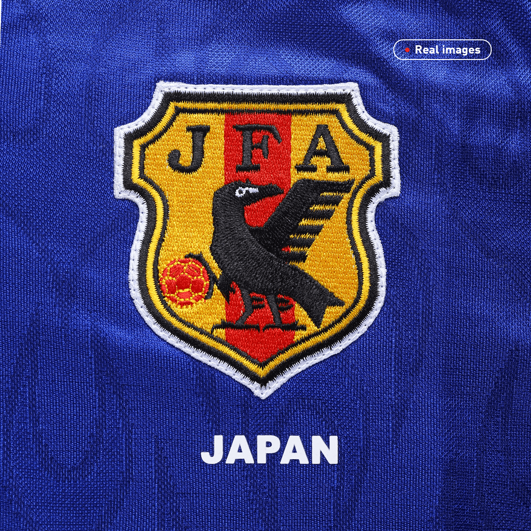 Japan Jersey Home Soccer Jersey 1998 - Image 5