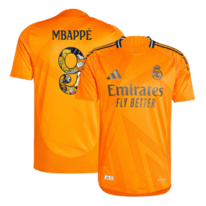 Real Madrid MBAPPÉ #9 Away Custom Player Version Soccer Jersey - Bear Champ Font